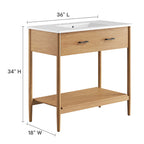 Zaire Bathroom Vanity by Modway