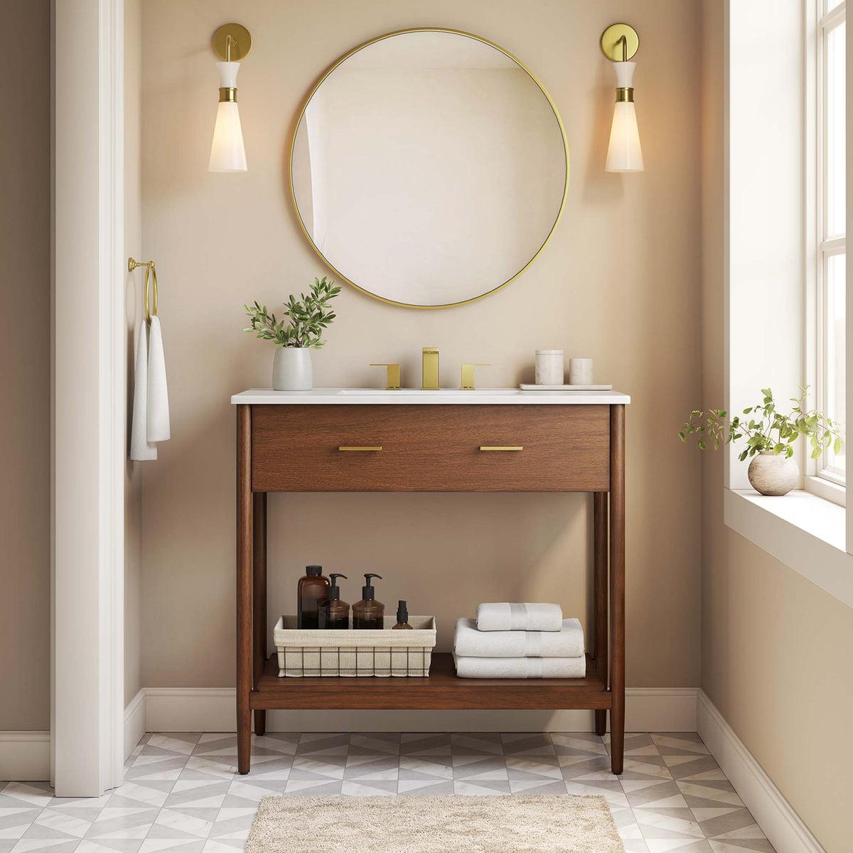 Zaire Bathroom Vanity by Modway