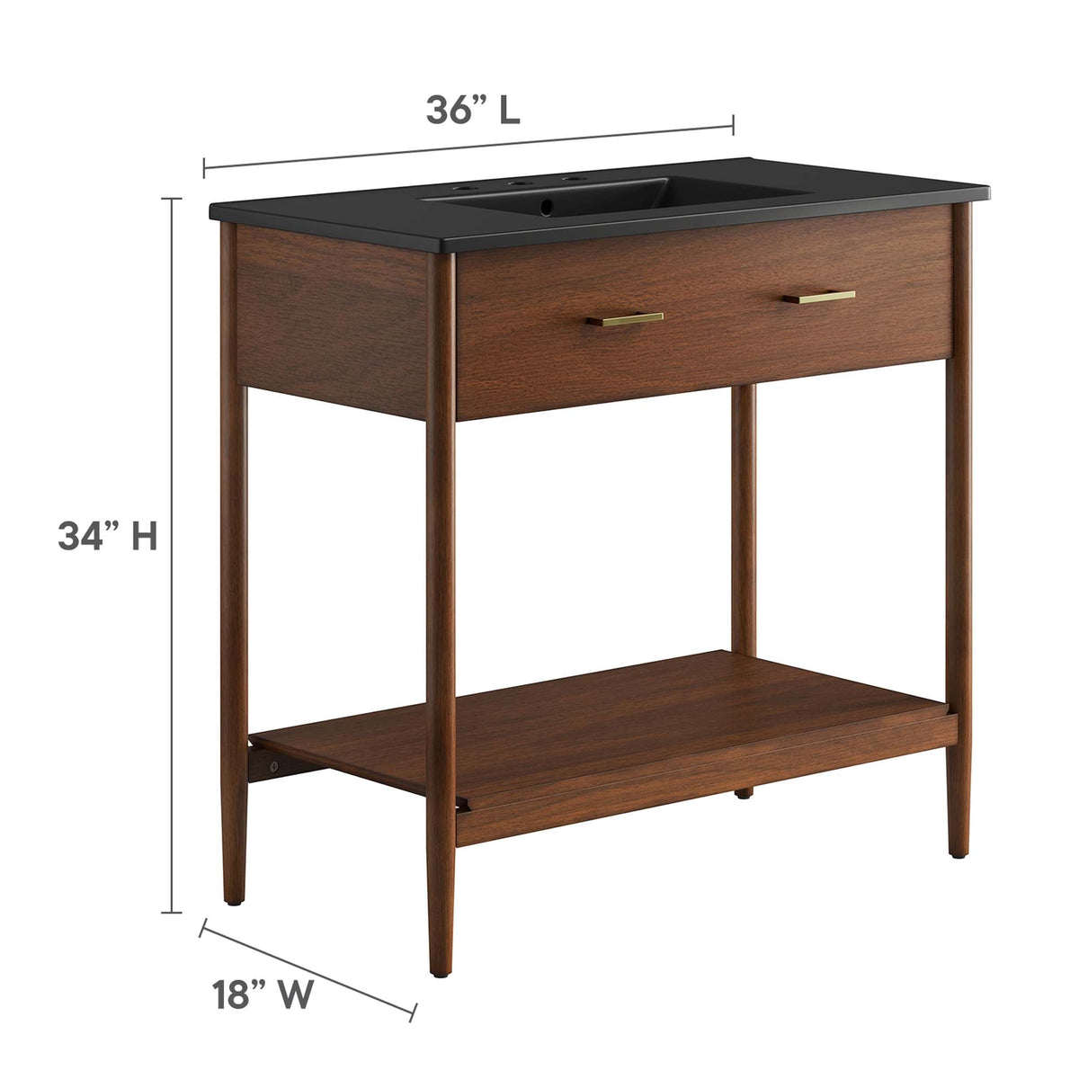 Zaire Bathroom Vanity by Modway
