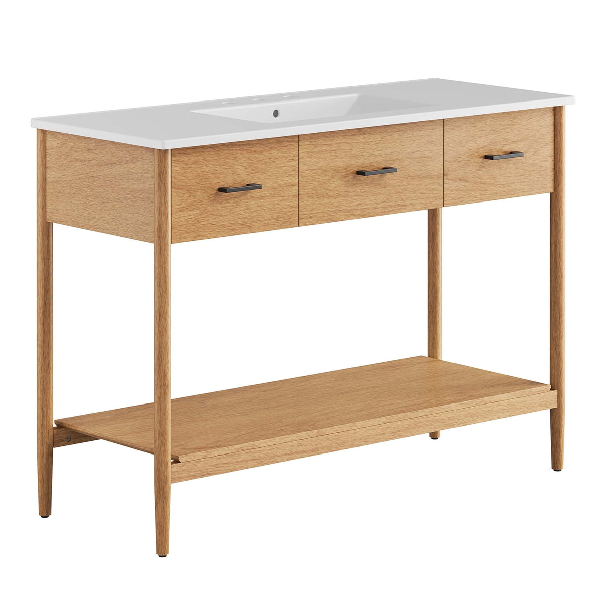 Zaire Single Sink Bathroom Vanity by Modway