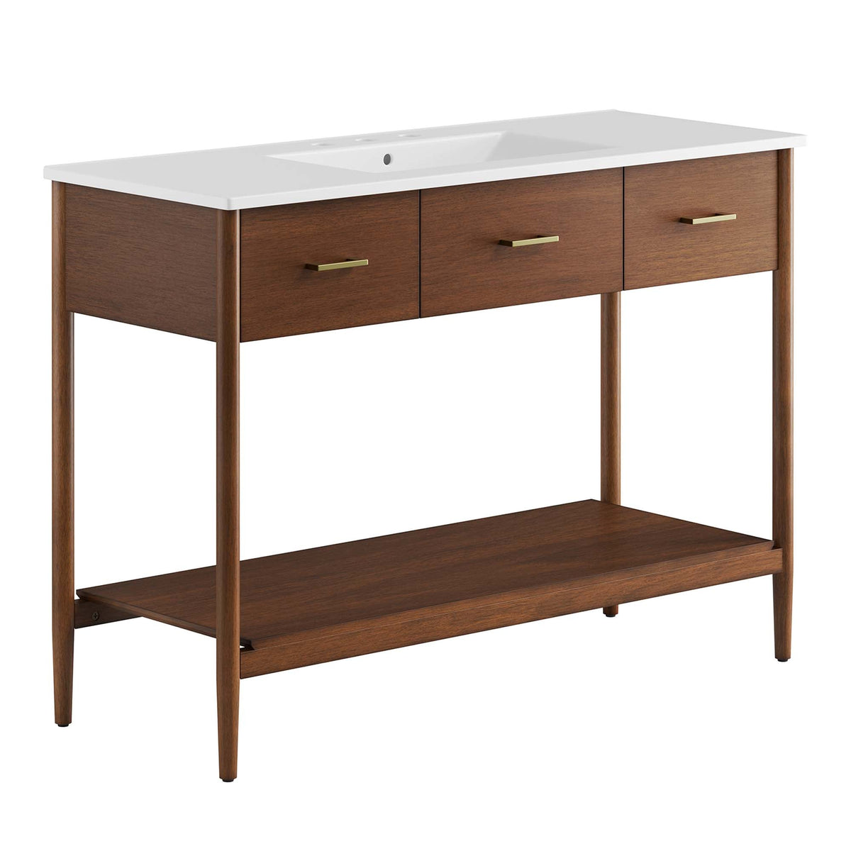 Zaire Single Sink Bathroom Vanity by Modway