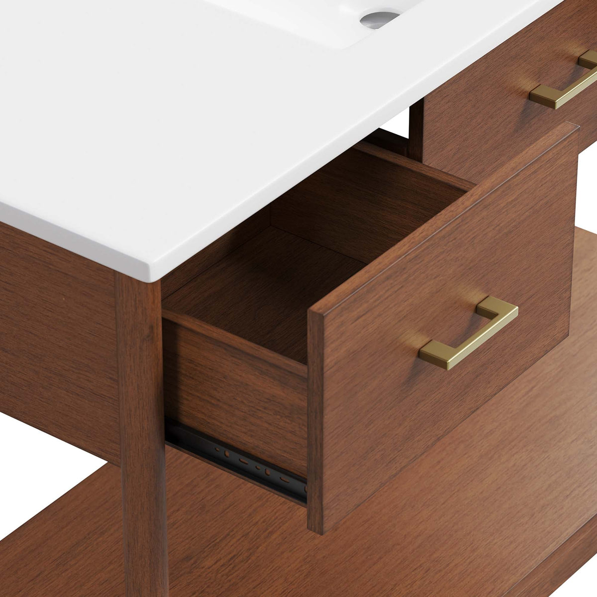 Zaire Single Sink Bathroom Vanity by Modway