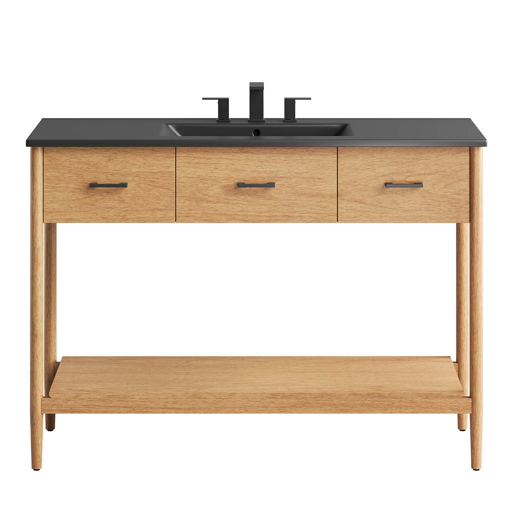 Zaire Single Sink Bathroom Vanity by Modway