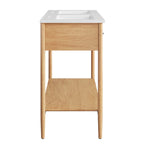 Zaire Double Sink Bathroom Vanity by Modway