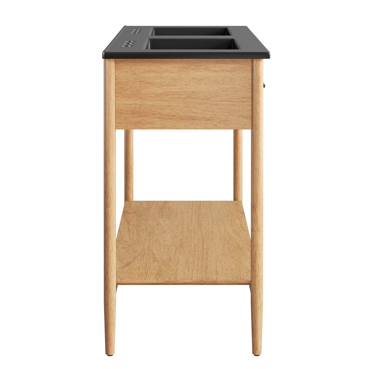 Zaire Double Sink Bathroom Vanity by Modway