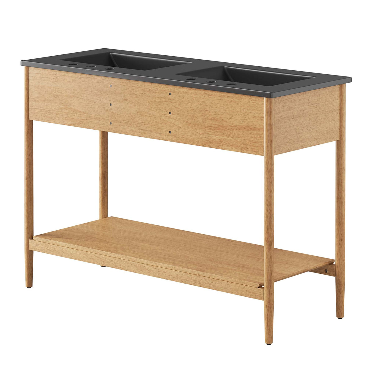 Zaire Double Sink Bathroom Vanity by Modway