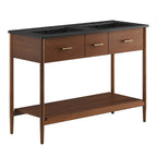 Zaire Double Sink Bathroom Vanity by Modway
