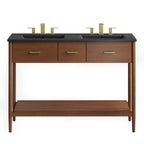 Zaire Double Sink Bathroom Vanity by Modway