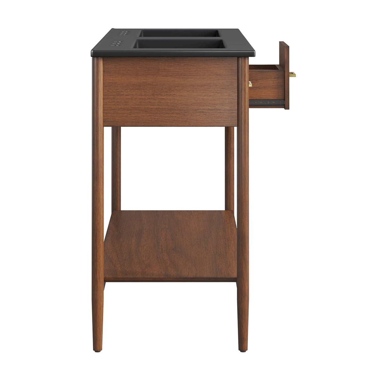 Zaire Double Sink Bathroom Vanity by Modway