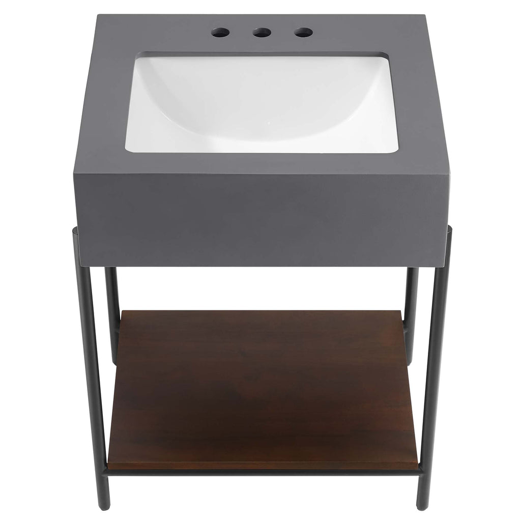 Etch 24" Bathroom Vanity with Sink by Modway