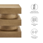 Perpetuate Totem End Table by Modway