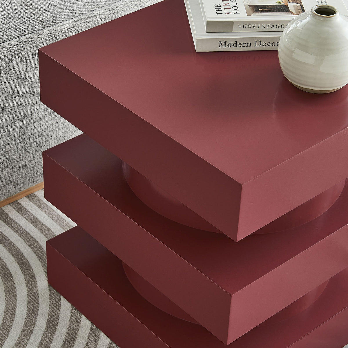 Perpetuate Totem End Table by Modway