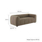 Liana Upholstered Fabric Loveseat by Modway