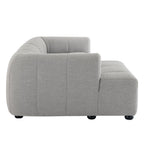 Liana Left-Facing Upholstered Fabric Modular Sofa with Chaise by Modway