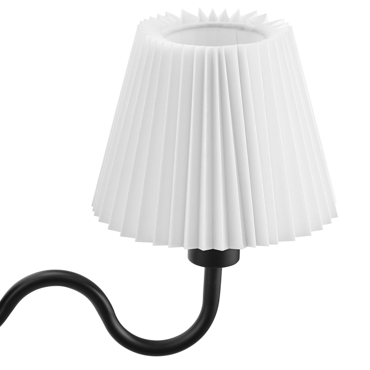 Wave Squiggle Arm Wall Sconce by Modway
