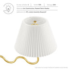 Wave Squiggle 2-Arm Pendant Light by Modway