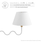 Sunlit Squiggle 2-Arm Pendant Light by Modway