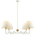 Sunlit Squiggle 4-Arm Pendant Light by Modway
