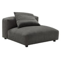 Solace Modular Upholstered Fabric Armless Chair by Modway
