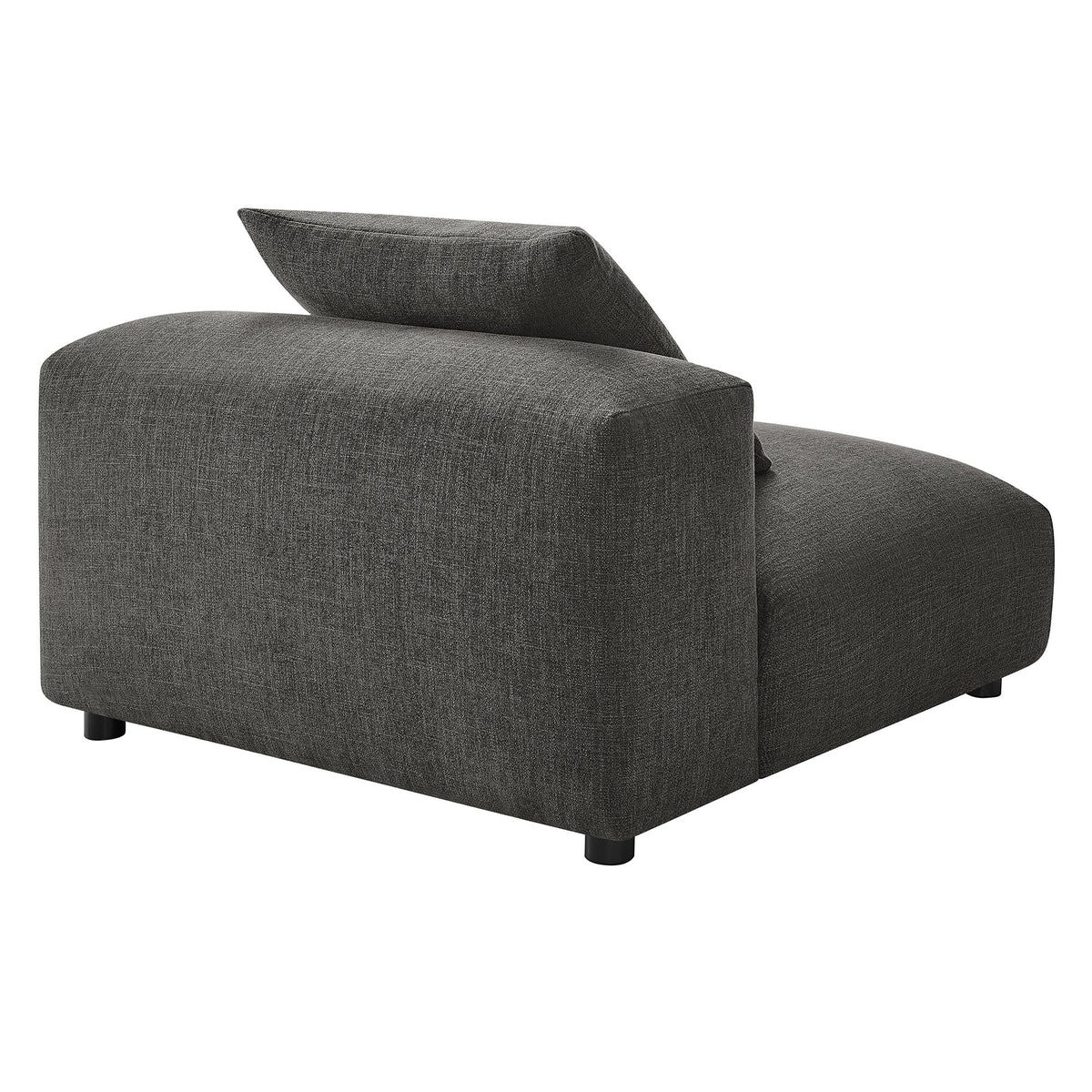 Solace Modular Upholstered Fabric Armless Chair by Modway