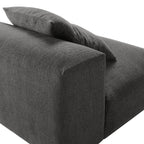 Solace Modular Upholstered Fabric Armless Chair by Modway