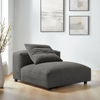 Solace Modular Upholstered Fabric Armless Chair by Modway