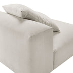 Solace Modular Upholstered Fabric Armless Chair by Modway