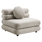 Jubilee 5-Piece Modular Performance Velvet Sectional Sofa by Modway