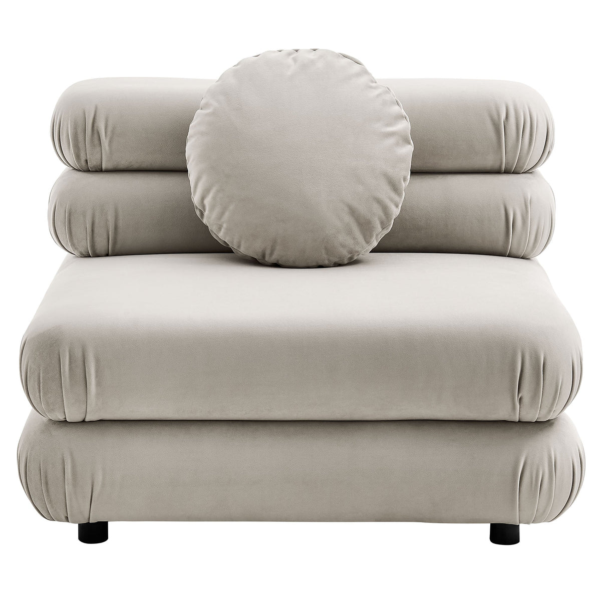 Jubilee Modular Performance Velvet Armless Chair by Modway