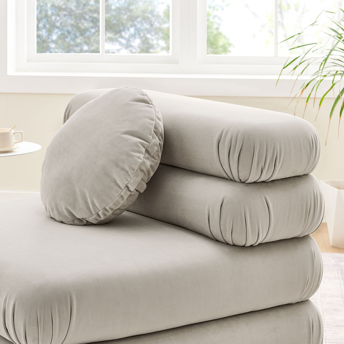 Jubilee Modular Performance Velvet Armless Chair by Modway