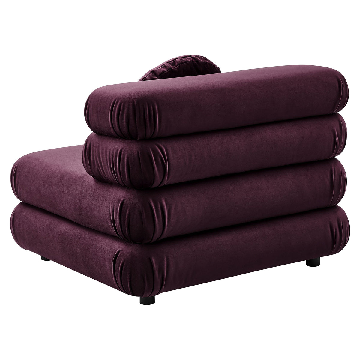 Jubilee Modular Performance Velvet Armless Chair by Modway