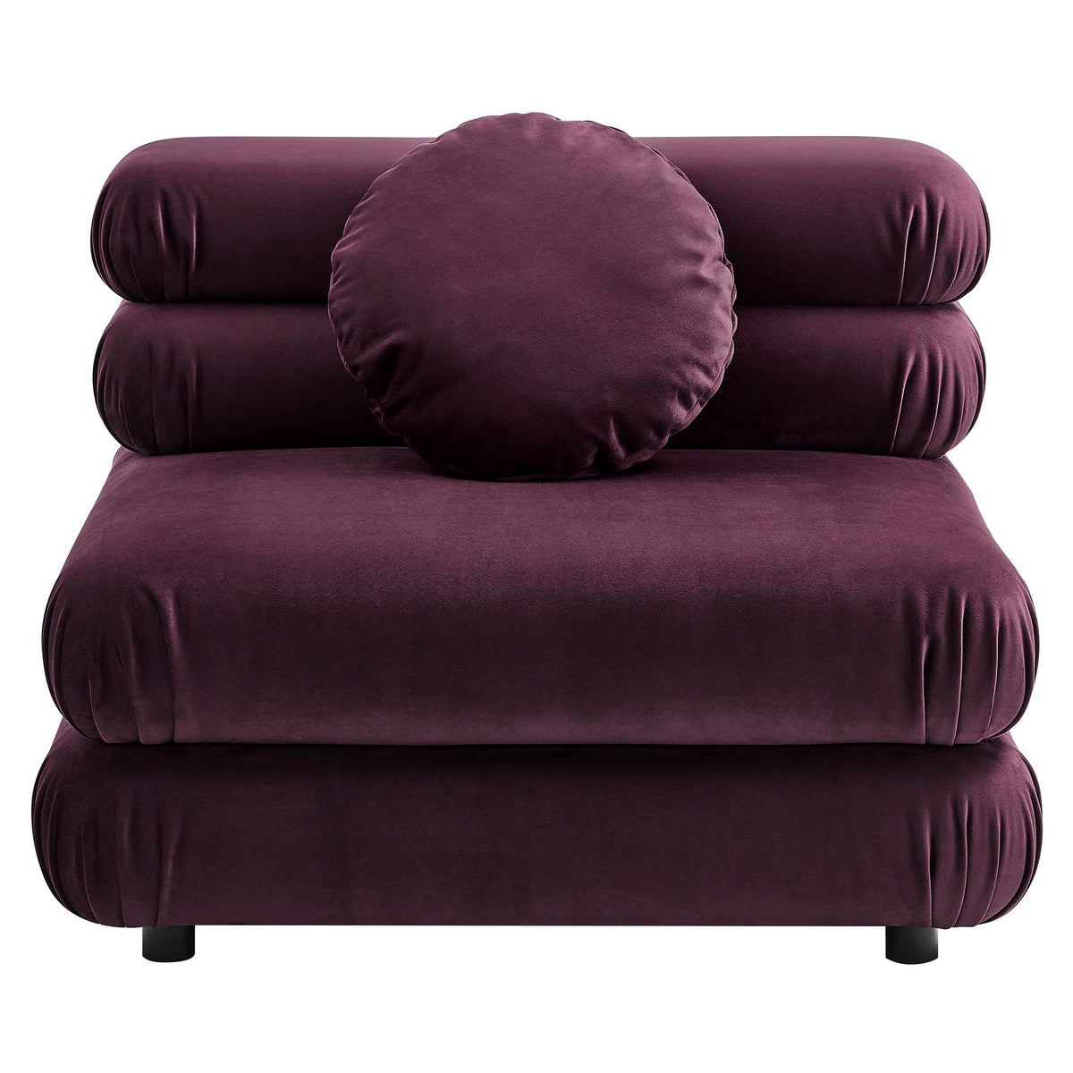 Jubilee 3-Piece Modular Performance Velvet Sectional Sofa by Modway