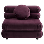 Jubilee 5-Piece Modular Performance Velvet Sectional Sofa by Modway