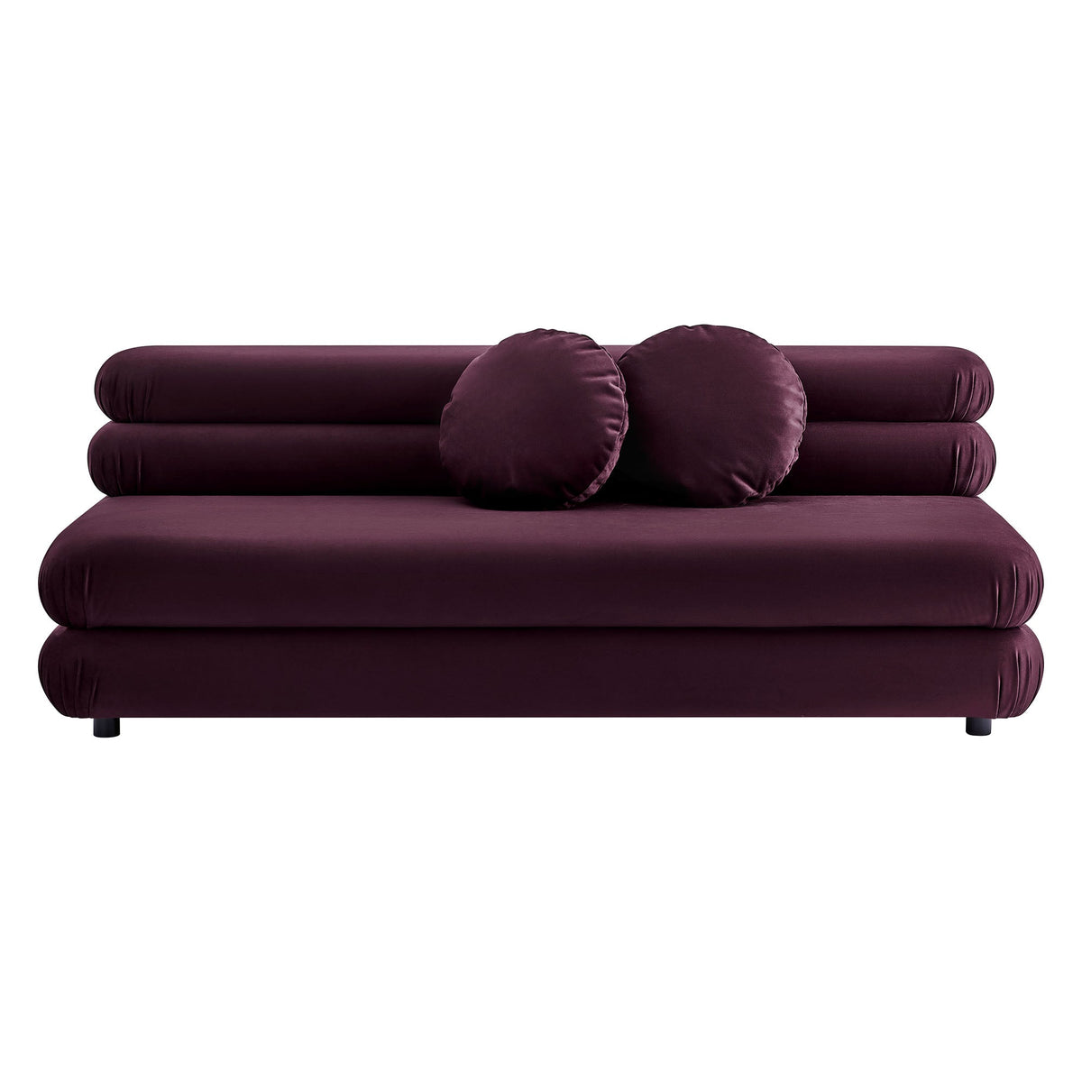 Jubilee Modular Performance Velvet Armless Loveseat by Modway