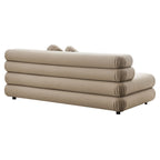 Jubilee Modular Performance Velvet Armless Loveseat by Modway
