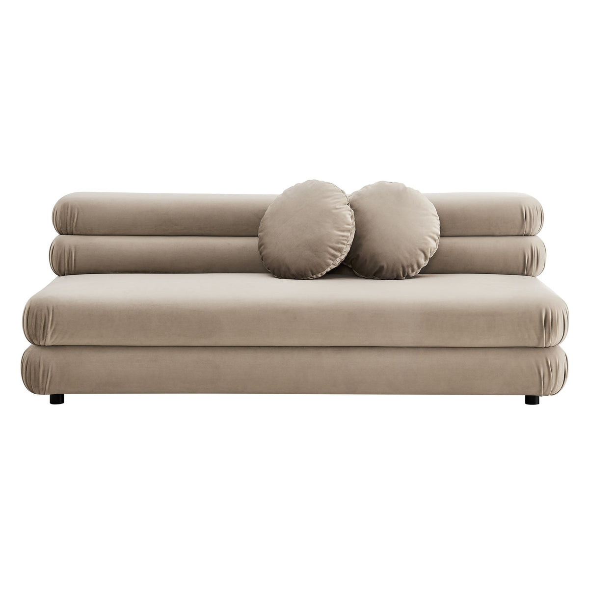 Jubilee Modular Performance Velvet Armless Loveseat by Modway