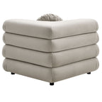 Jubilee 3-Piece Modular Performance Velvet Sectional Sofa by Modway