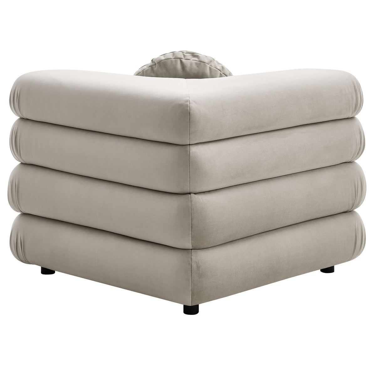 Jubilee 5-Piece Modular Performance Velvet Sectional Sofa by Modway