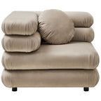 Jubilee 3-Piece Modular Performance Velvet Sectional Sofa by Modway