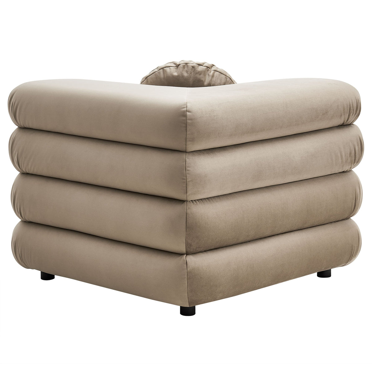 Jubilee 5-Piece Modular Performance Velvet Sectional Sofa by Modway