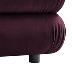 Jubilee Modular Performance Velvet Ottoman by Modway