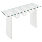 Ondine Glass Top 50" Console Table by Modway