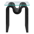Ondine Glass Top Side Table by Modway