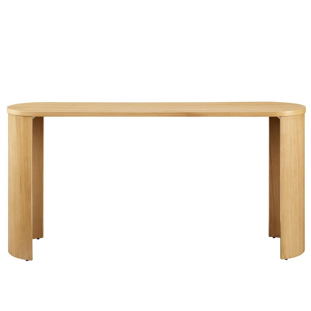 Aspect Oval Wood Entryway Console Table by Modway