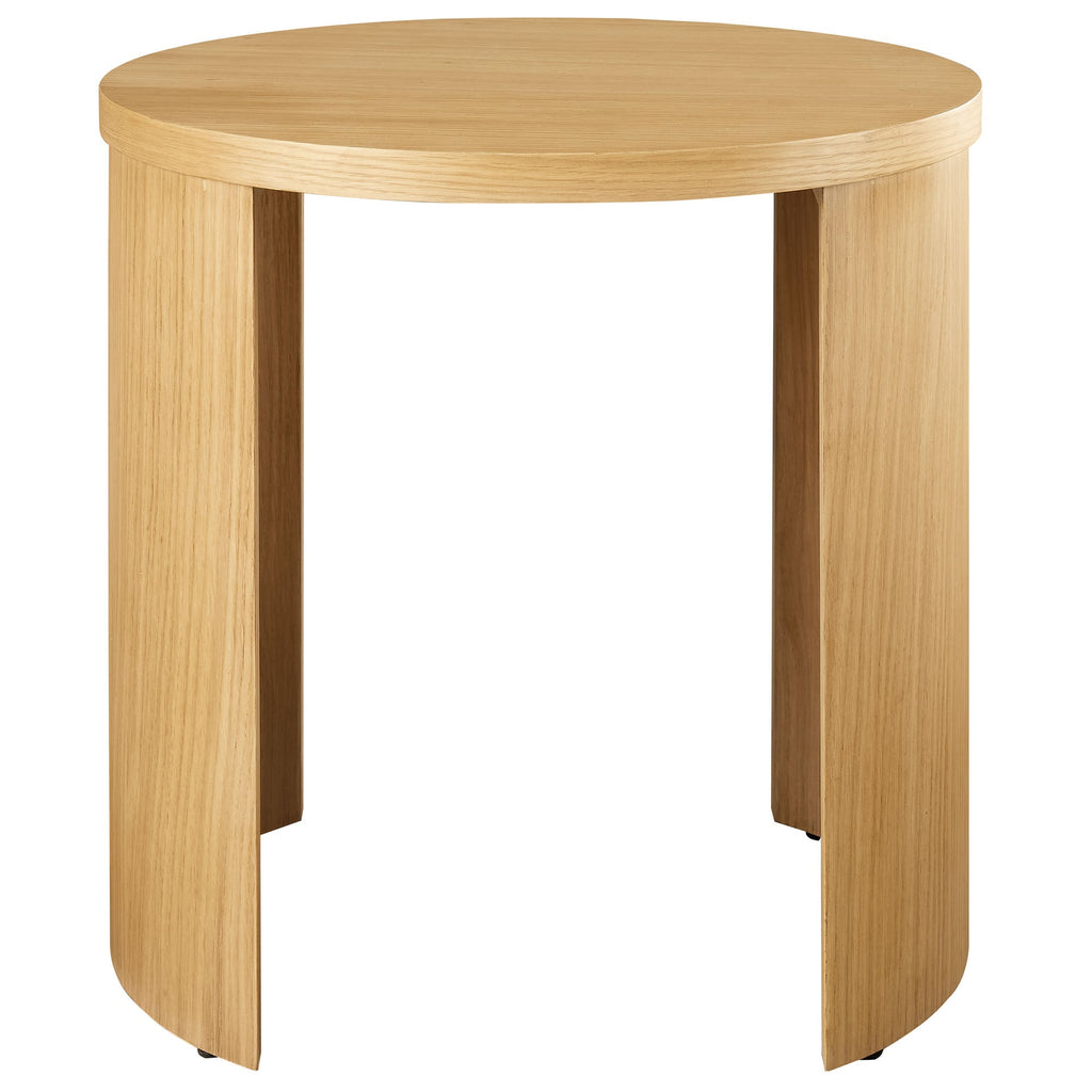 Aspect Round Wood End Table by Modway