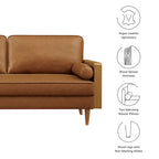 Kellan Vegan Leather Sofa by Modway
