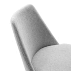 Lippa Swivel Dining Upholstered Side Chair by Modway