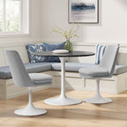 Lippa Swivel Dining Upholstered Side Chair by Modway