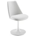 Lippa Swivel Dining Vegan Leather Side Chair by Modway