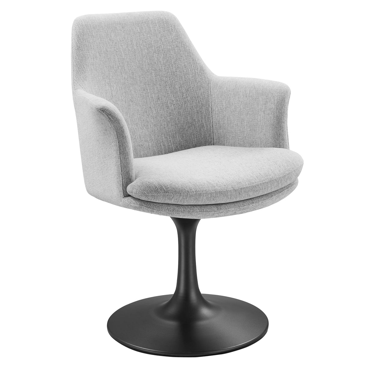 Lippa Swivel Dining Upholstered Armchair by Modway